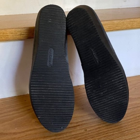 Low Heal Suede Wedges - Picture 2 of 5